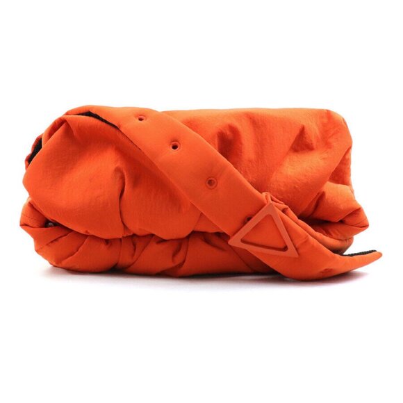 Auth BOTTEGAVENETA Body Bag Waist Bag Orange Nylon - e59855a - Picture 1 of 15